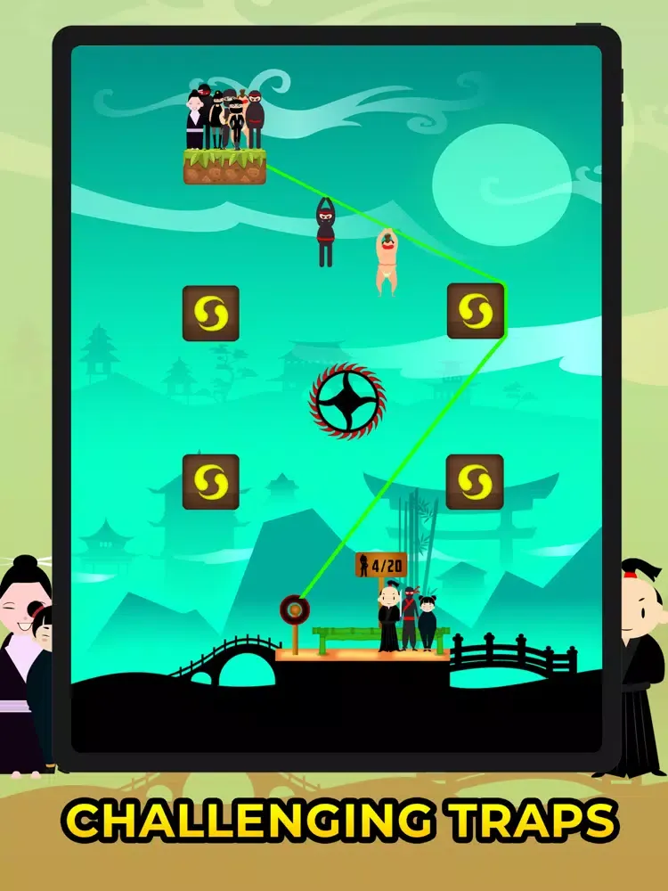 Zipline Ninja iPad  স্ক্রিনশট