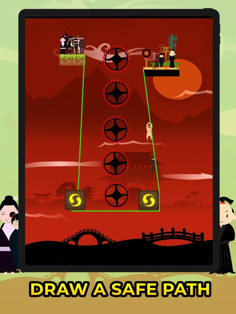 Zipline Ninja iPad  স্ক্রিনশট