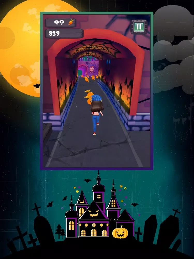 Ảnh chụp màn hình của Zombie Runway: Zombie Run 3D iPad 