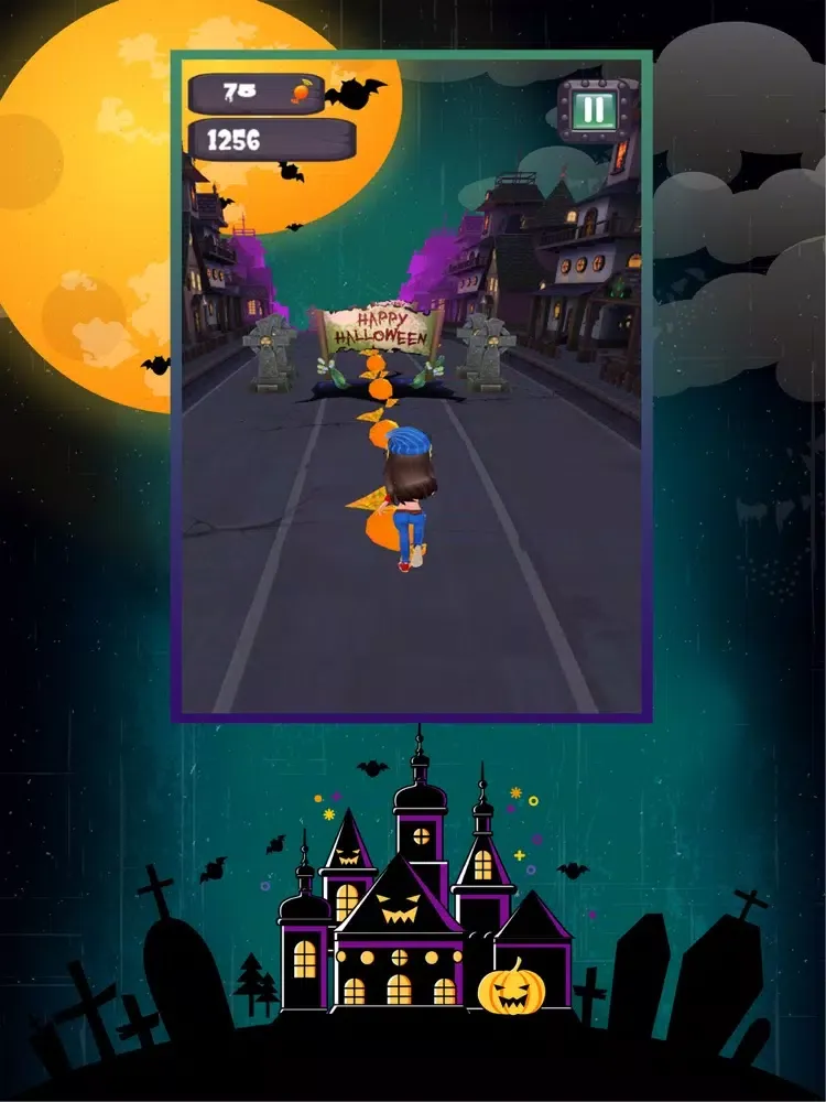 Ảnh chụp màn hình của Zombie Runway: Zombie Run 3D iPad 