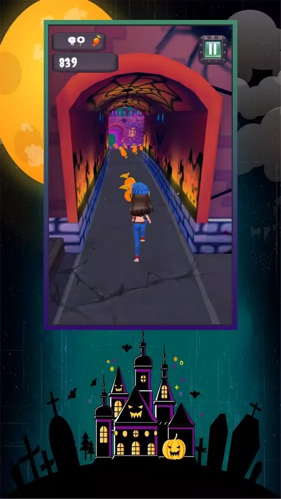 Ảnh chụp màn hình của Zombie Runway: Zombie Run 3D