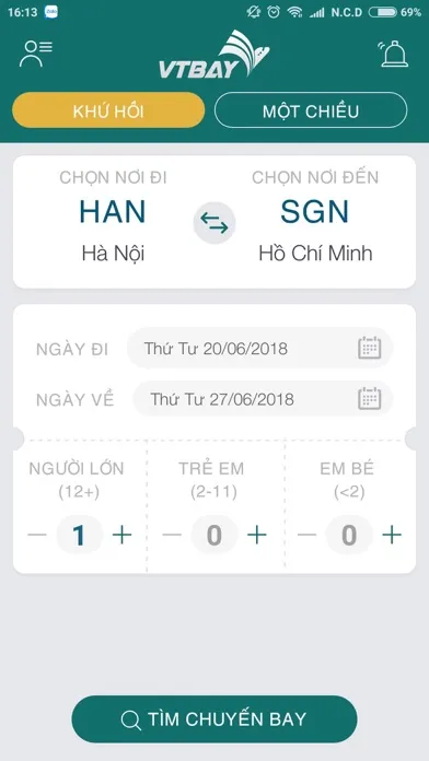 تصاویر VTBay - Vé máy bay trực tuyến