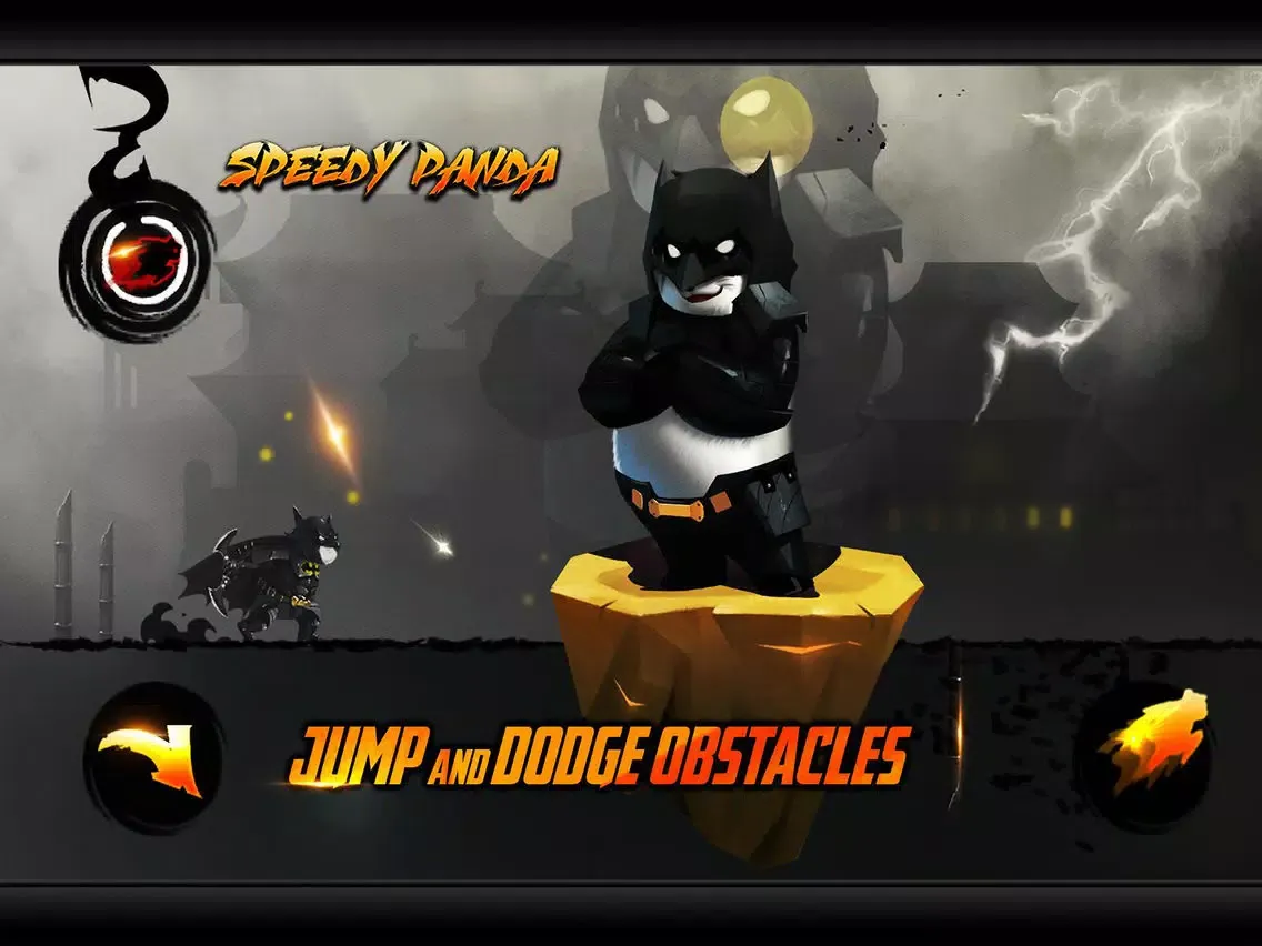 Capturas de tela do Speedy Panda- Running Game iPad 