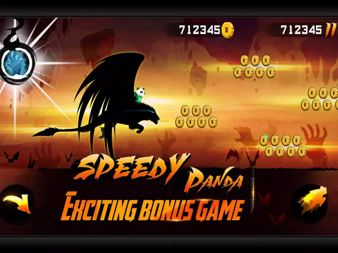 Capturas de tela do Speedy Panda- Running Game iPad 
