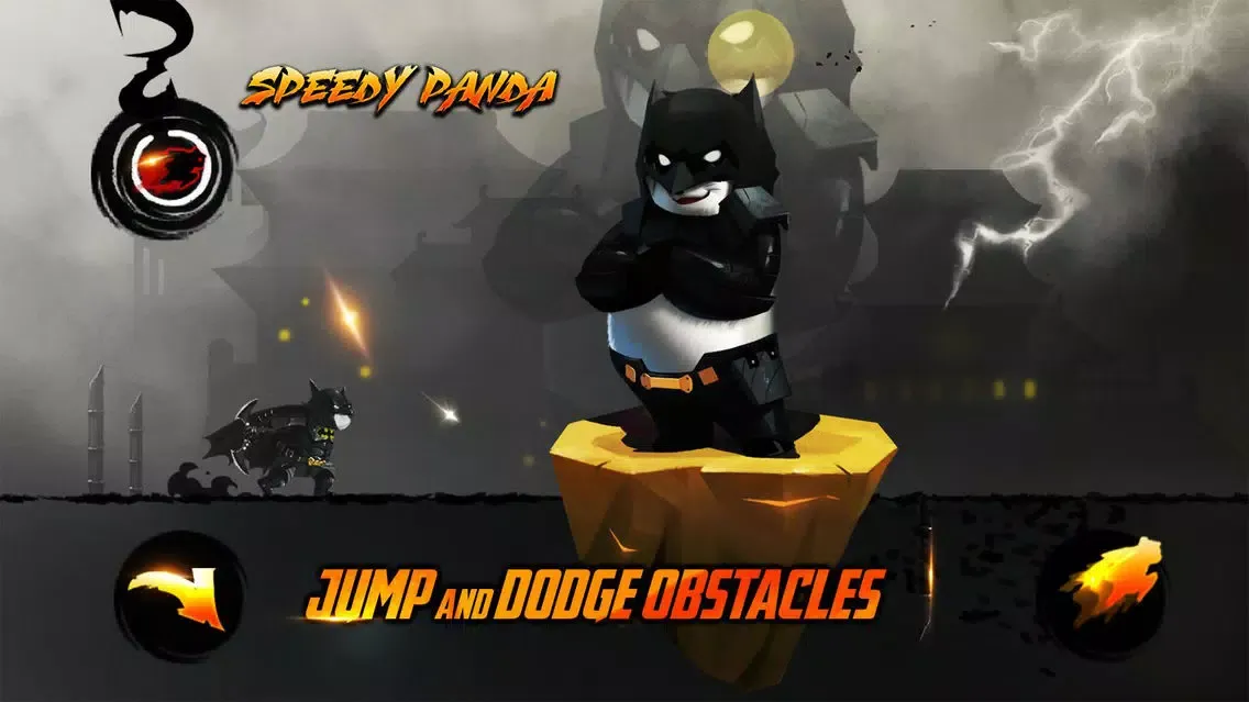 Capturas de tela do Speedy Panda- Running Game