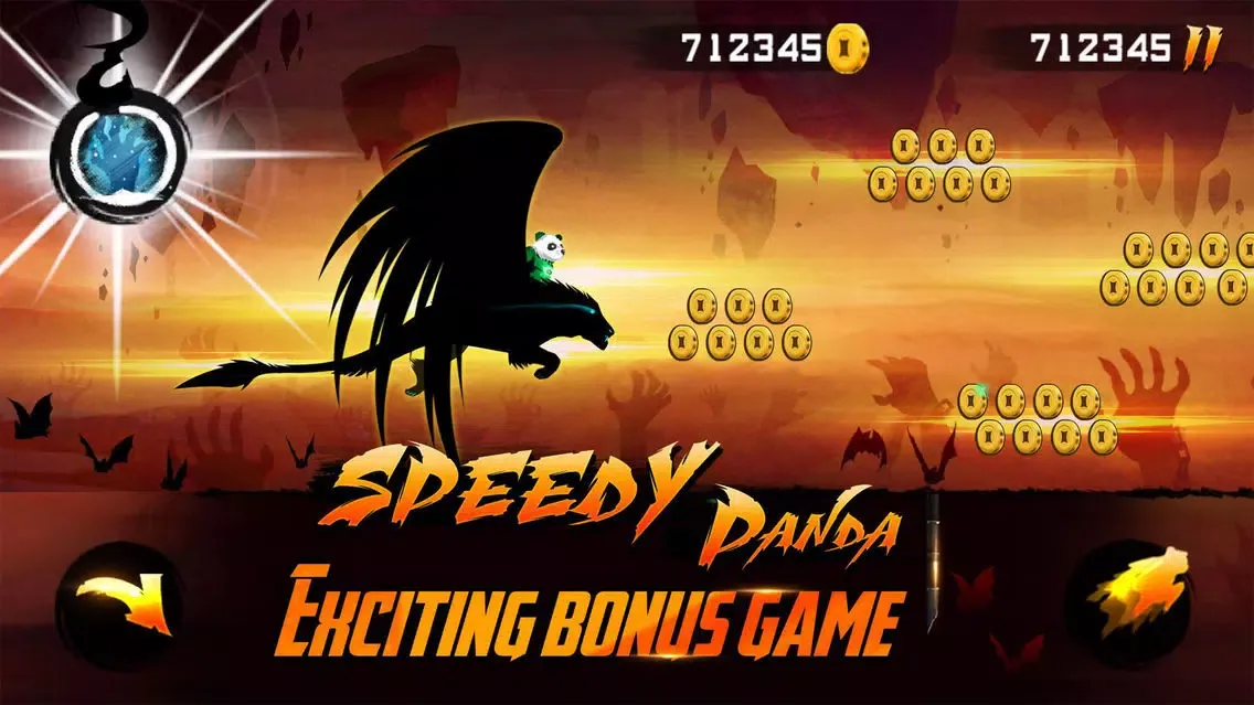 Capturas de tela do Speedy Panda- Running Game