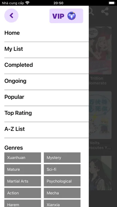 Capturas de pantalla de Novels Buddy - Top Novels App