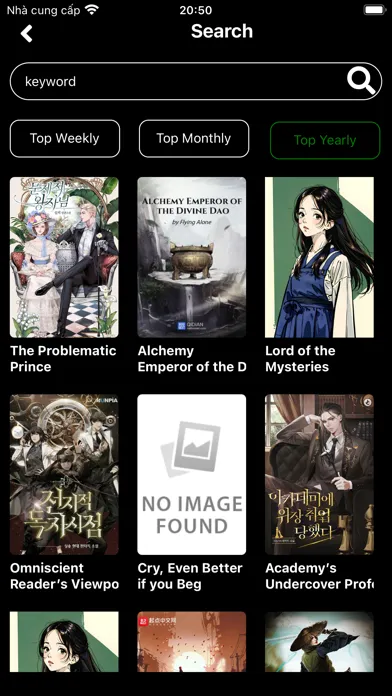 Capturas de pantalla de Novels Buddy - Top Novels App