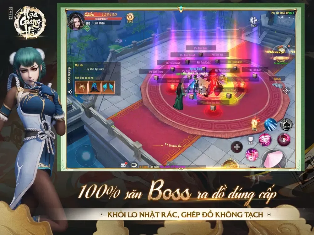 ภาพหน้าจอของ Họa Giang Hồ - VTC iPad 