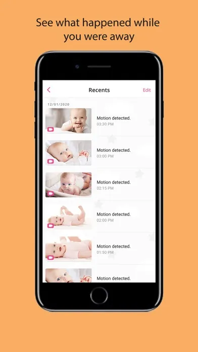 Tangkapan layar MyVTech Baby Pro