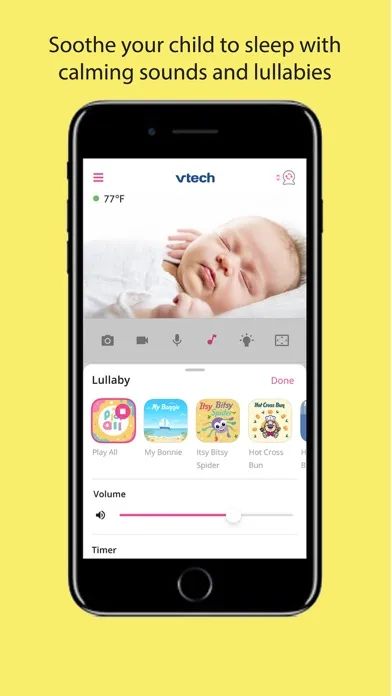 Tangkapan layar MyVTech Baby Pro