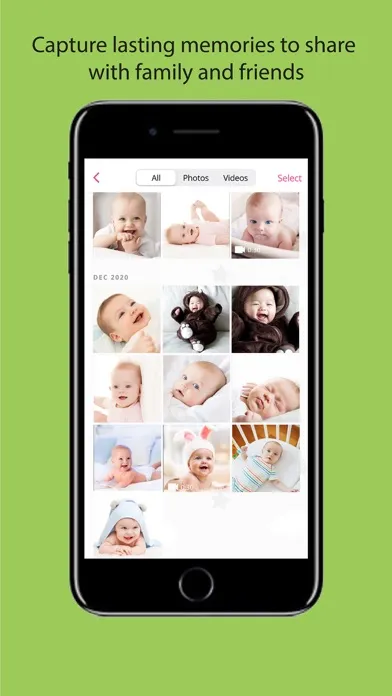 Tangkapan layar MyVTech Baby Pro