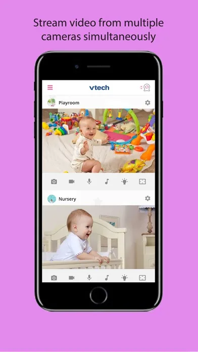 Tangkapan layar MyVTech Baby Pro
