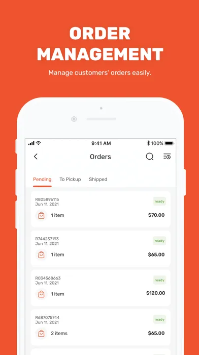Screenshot di VTENH Merchant – Sell Easy