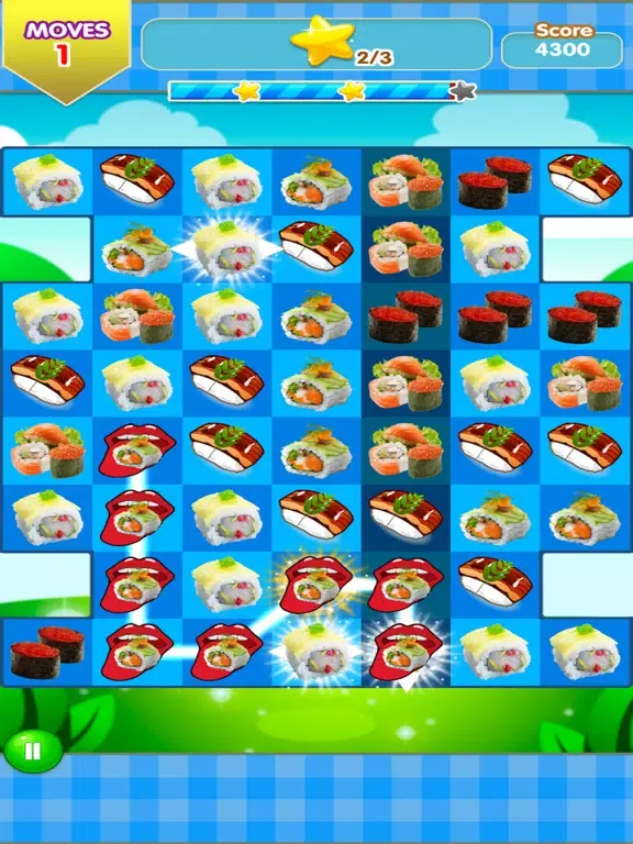 Sushi Blast - The New Match 3 Game iPad  Screenshots