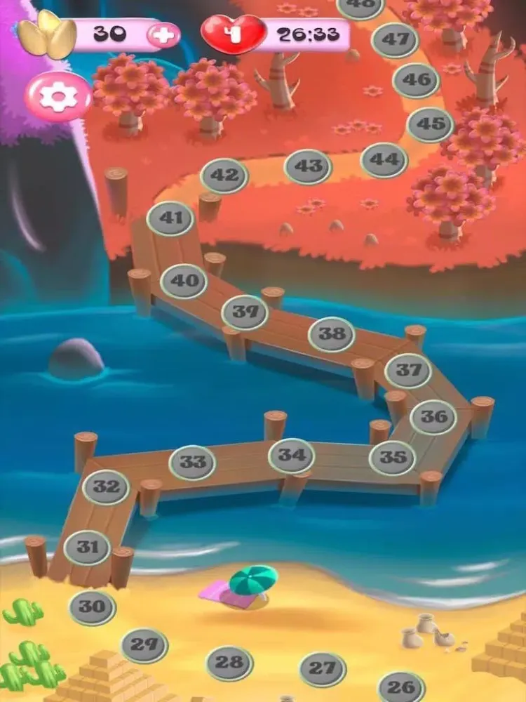 Ảnh chụp màn hình của Three Berry Match - Hardest Game 2016 iPad 