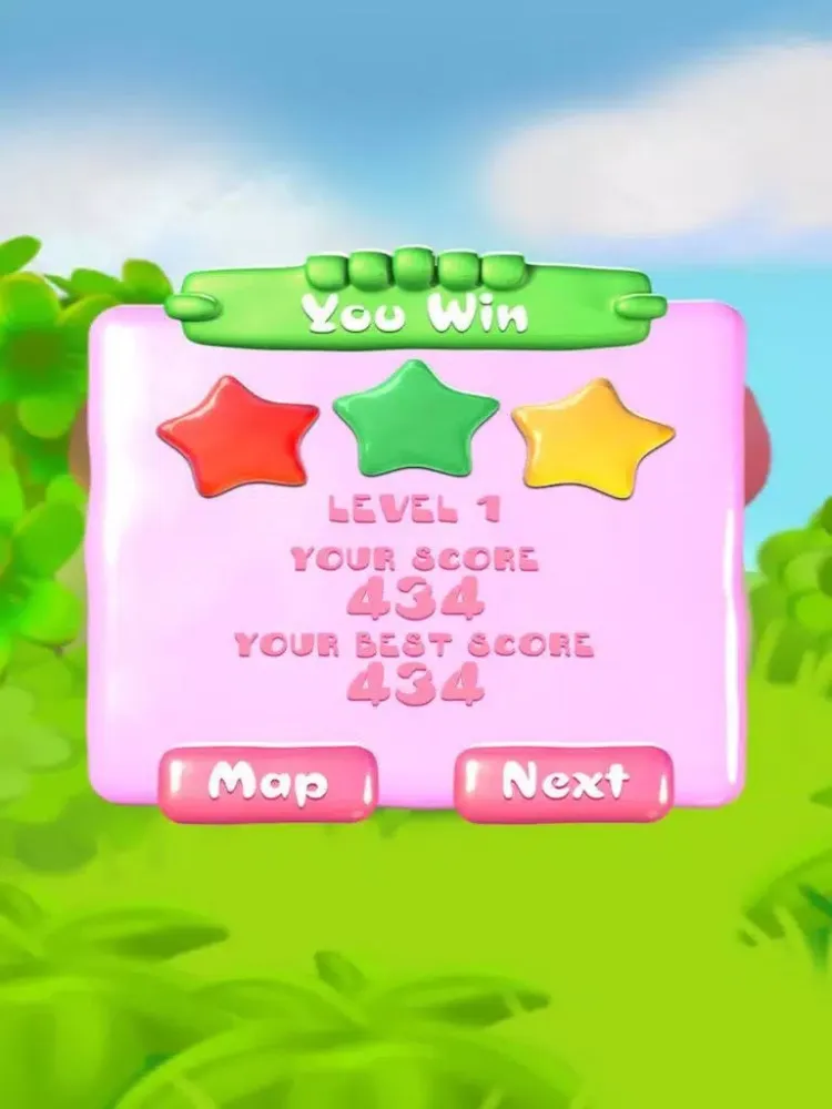 Ảnh chụp màn hình của Three Berry Match - Hardest Game 2016 iPad 