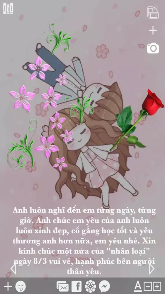 Tangkapan skrin Woman's Day - Quốc tế phụ nữ 8 tháng 3