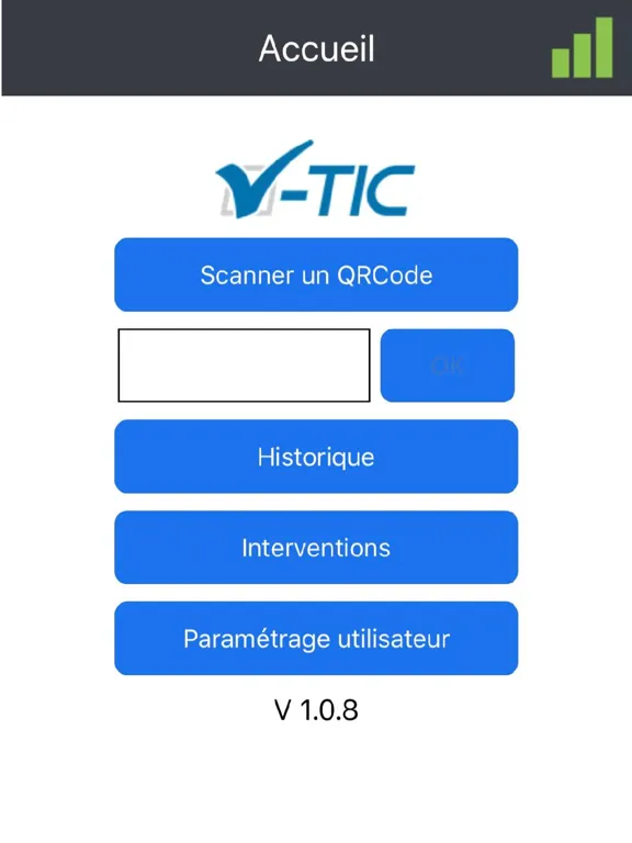 Ảnh chụp màn hình của com.vtic.recherche iPad 