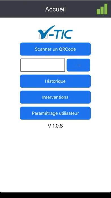 Ảnh chụp màn hình của com.vtic.recherche