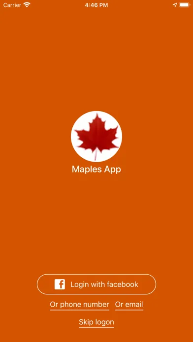 Maples App 스크린샷