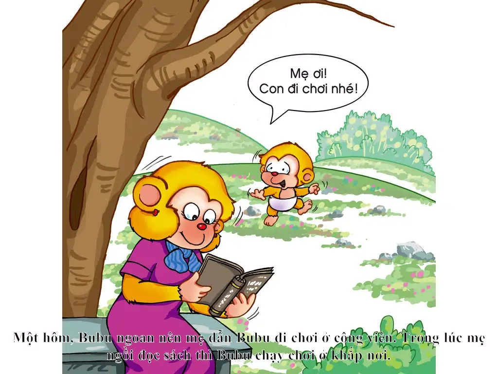 Bubu Tìm Thấy Quả Banh Đỏ - Truyện đọc tiếng Việt iPad  Screenshots