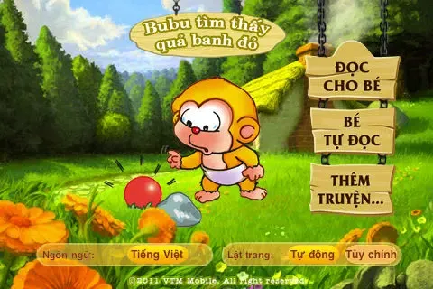 Bubu Tìm Thấy Quả Banh Đỏ - Truyện đọc tiếng Việt Screenshots