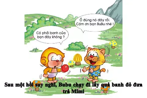 Bubu Tìm Thấy Quả Banh Đỏ - Truyện đọc tiếng Việt Screenshots