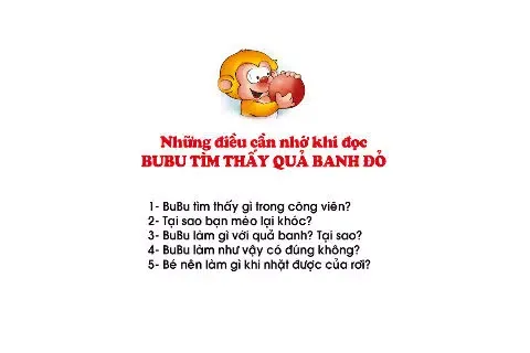 Bubu Tìm Thấy Quả Banh Đỏ - Truyện đọc tiếng Việt Screenshots