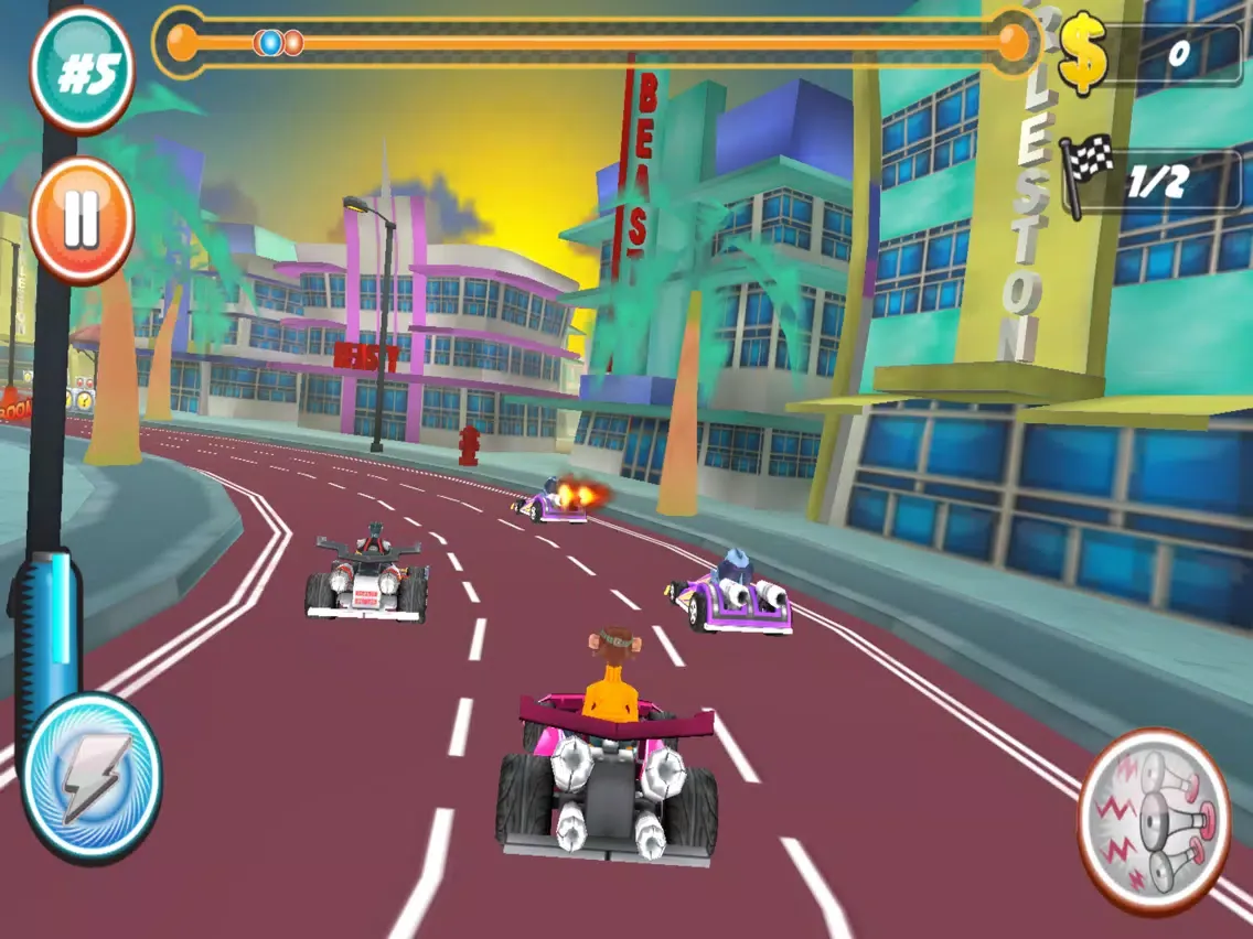 Beasty Karts iPad  Screenshots