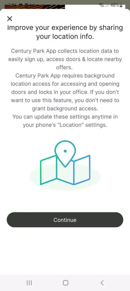 Century Park App Screenshots