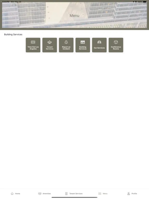 Century Park App iPad  スクリーンショット