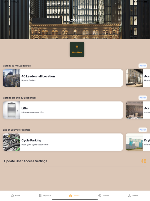 تصاویر 40 Leadenhall London iPad 
