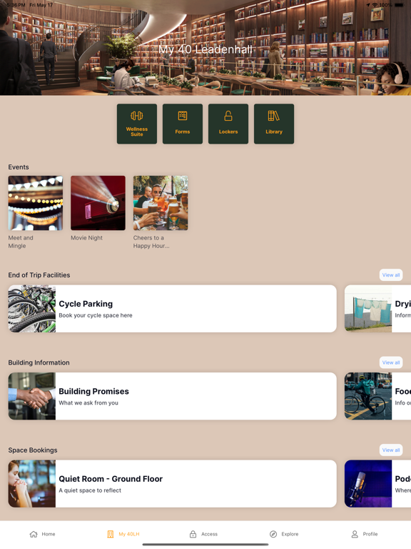 تصاویر 40 Leadenhall London iPad 
