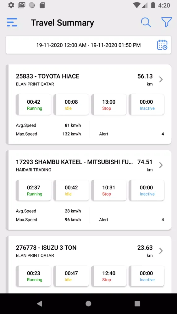Tangkapan layar Mobitrack