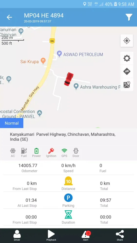 Screenshot di Plex Track GPS