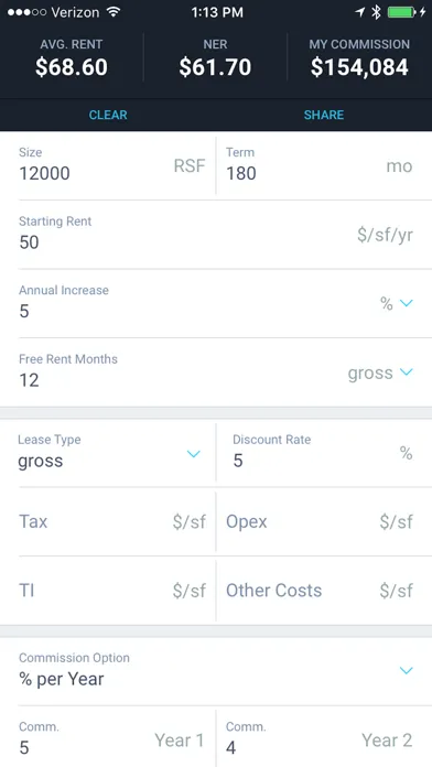 DealCalc by VTS - Commercial Real Estate Leasing and Asset Management Ekran Görüntüleri