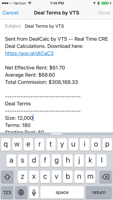 DealCalc by VTS - Commercial Real Estate Leasing and Asset Management Ekran Görüntüleri