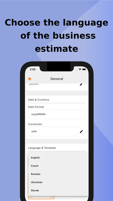 eEstimate - price offer स्क्रीनशॉट