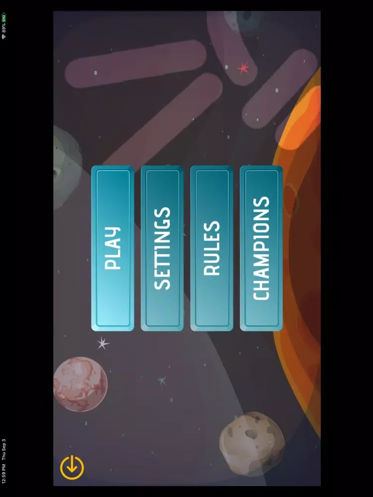 Screenshot di VTV Space Blaster iPad 