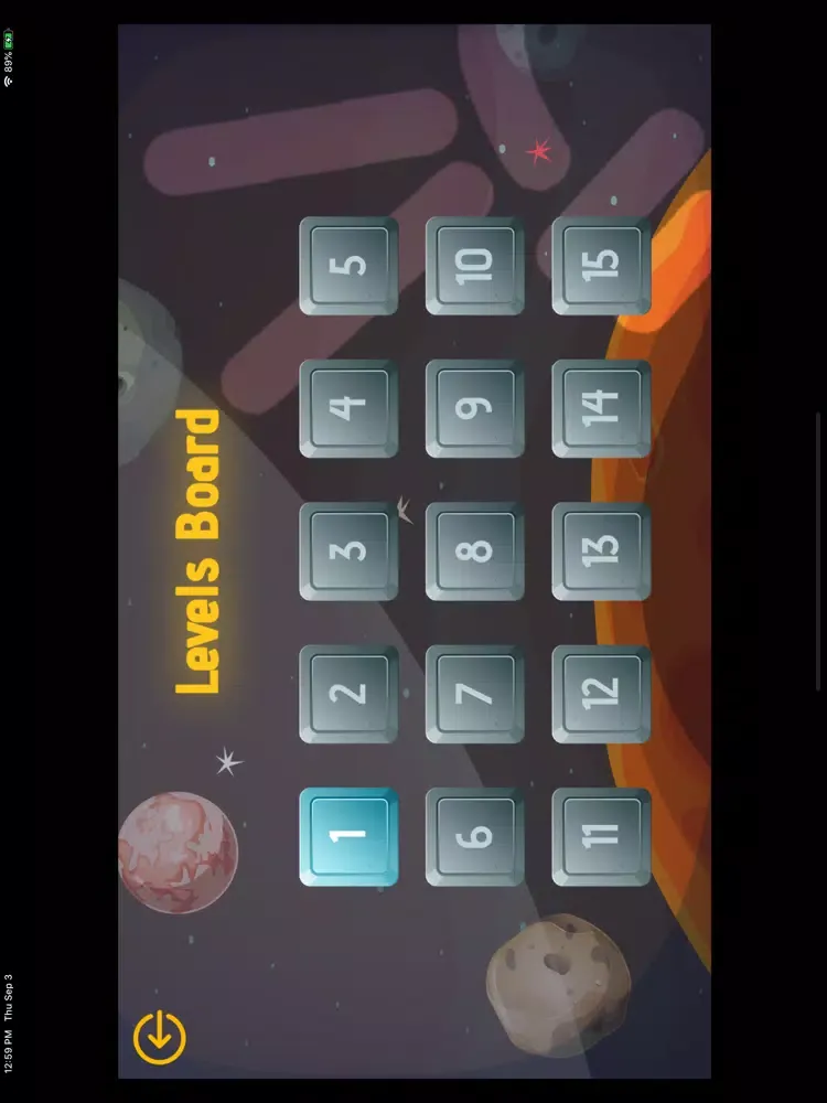 Screenshot di VTV Space Blaster iPad 