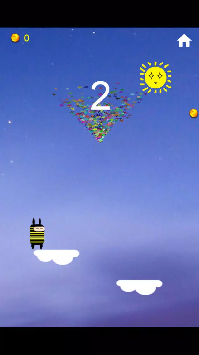 Capturas de tela do Clouds Jumper
