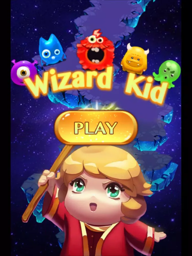 Tangkapan layar Wizard Kid iPad 