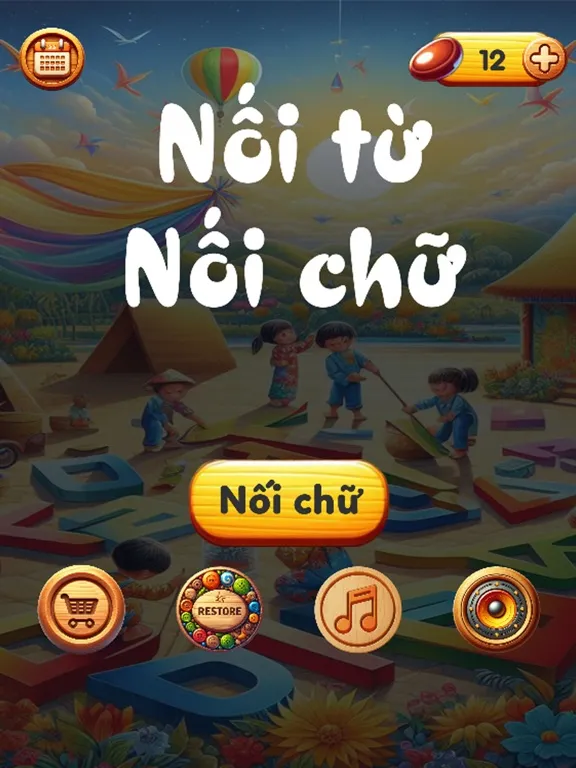 Zrzuty ekranu Nối Từ - Nối Chữ iPad 