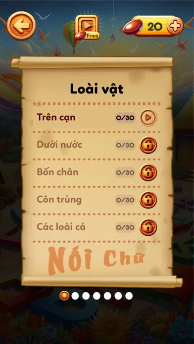 Zrzuty ekranu Nối Từ - Nối Chữ