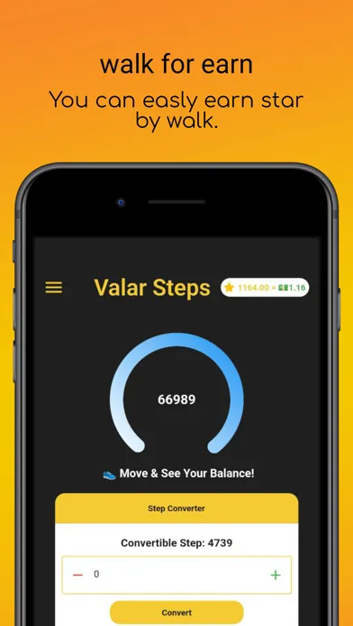 Valar Steps - Walk & Earn Ekran Görüntüleri