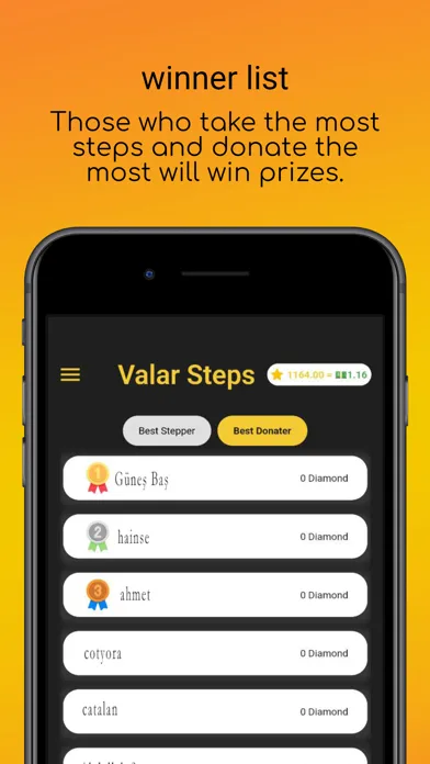 Valar Steps - Walk & Earn Ekran Görüntüleri