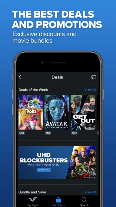 Fandango at Home Screenshots