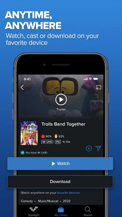 Fandango at Home Screenshots