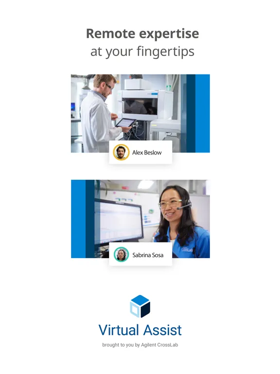 CrossLab Virtual Assist iPad  سکرین شاٹس